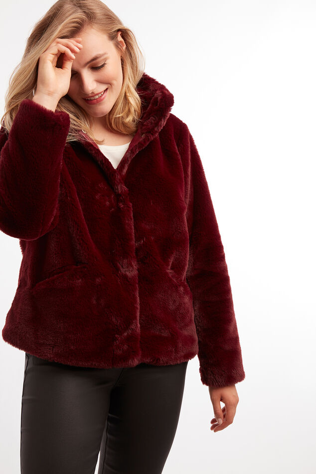 Fake fur jas image number 3