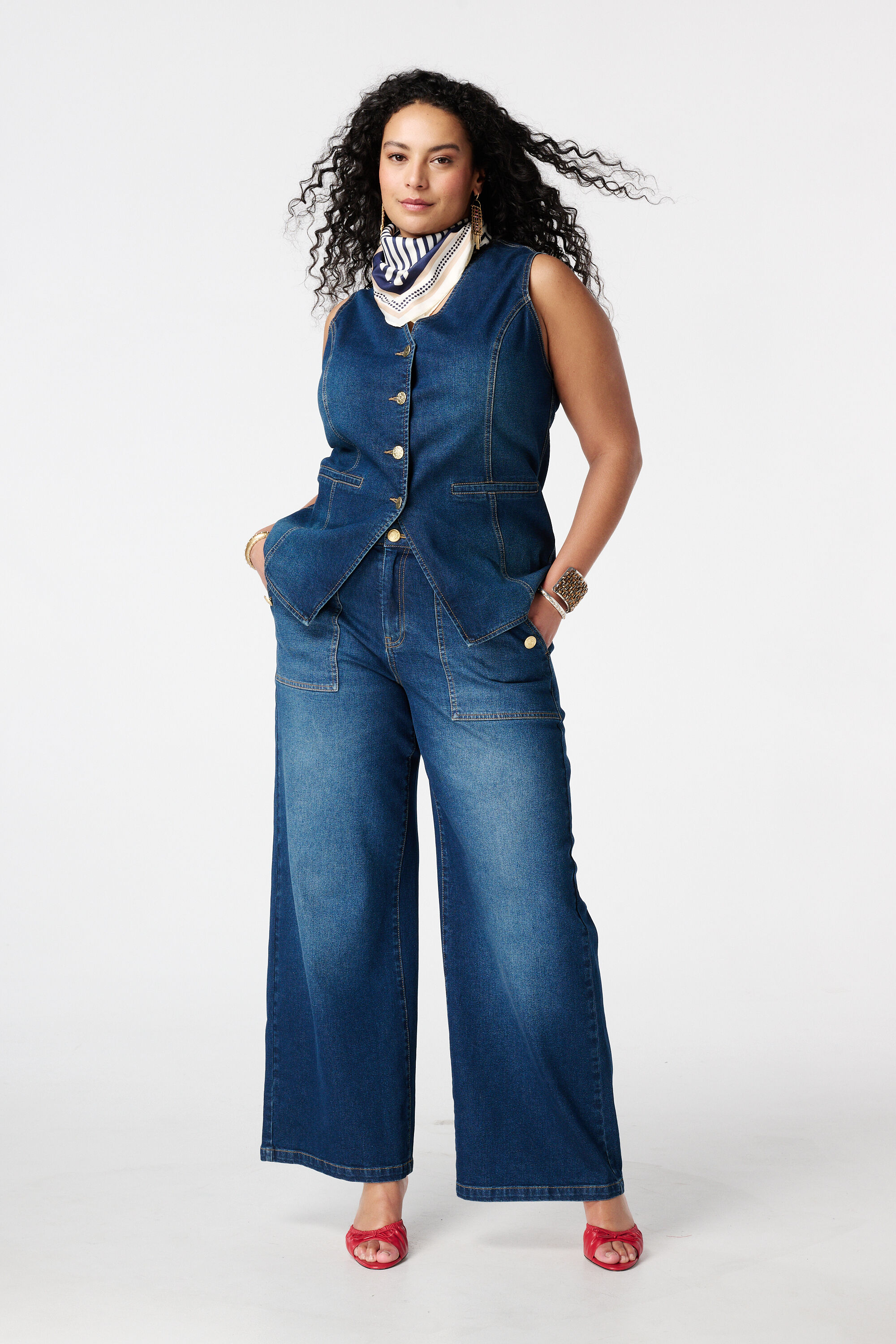 Sjaal met print image number 3