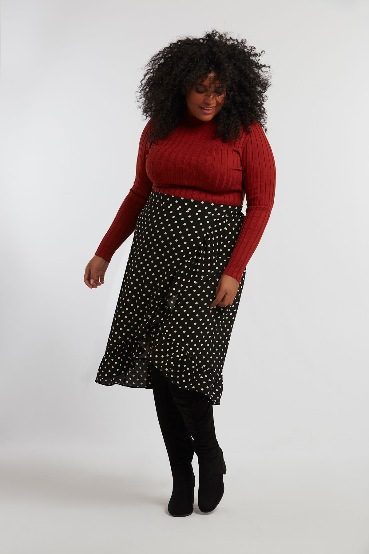 Trui met ribpatroon image number 4