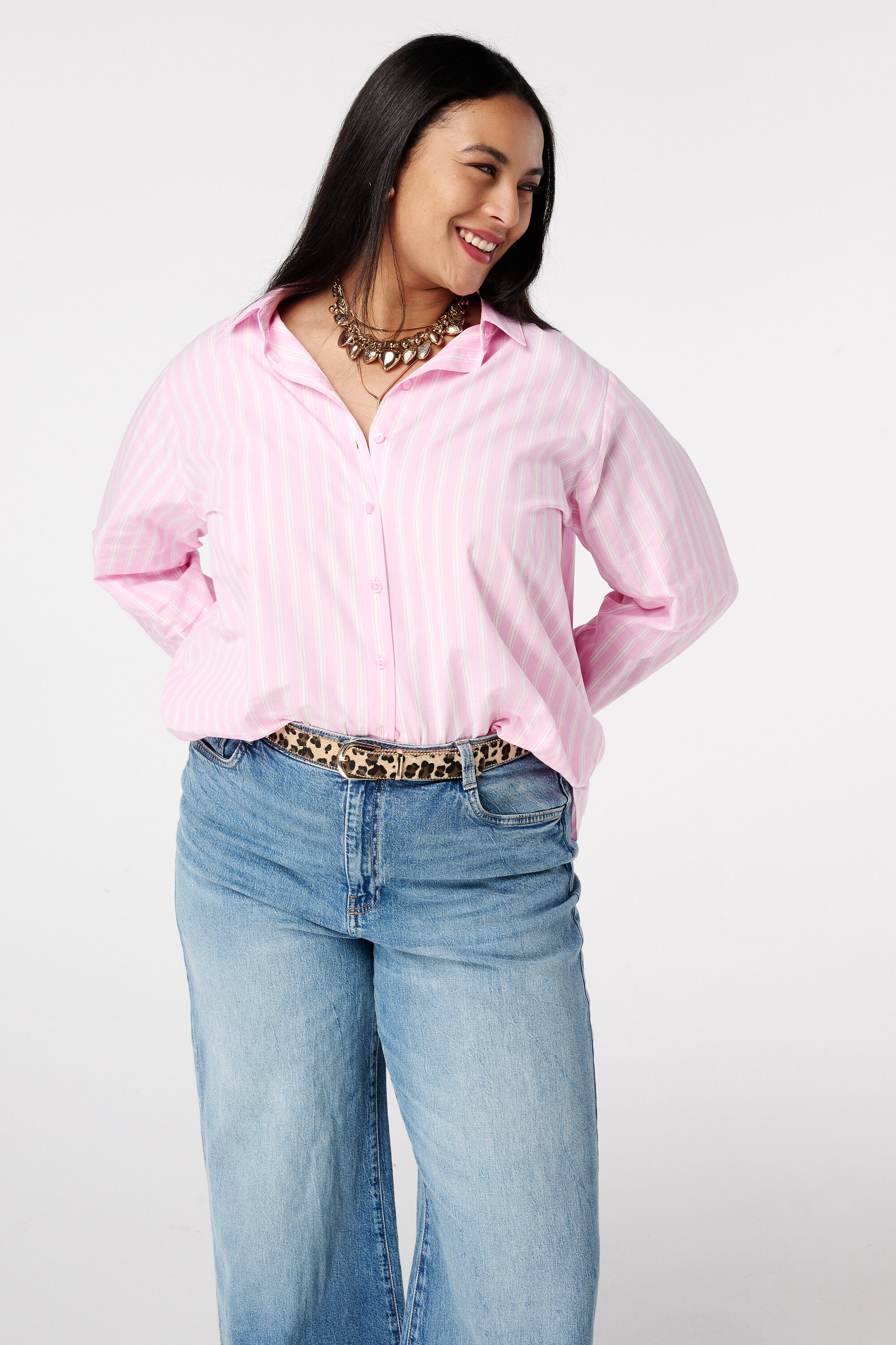 Riem met animal print