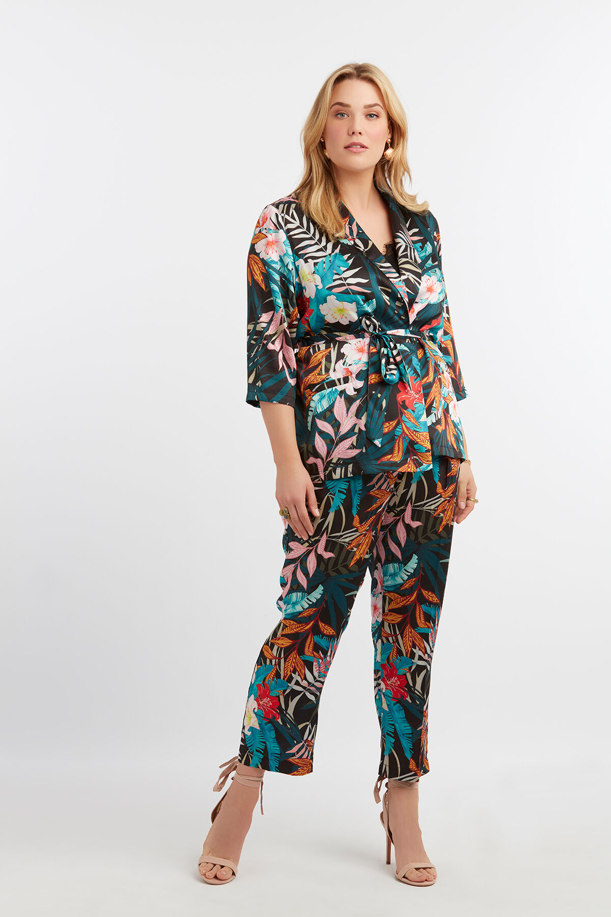 Pantalon met print image number 7