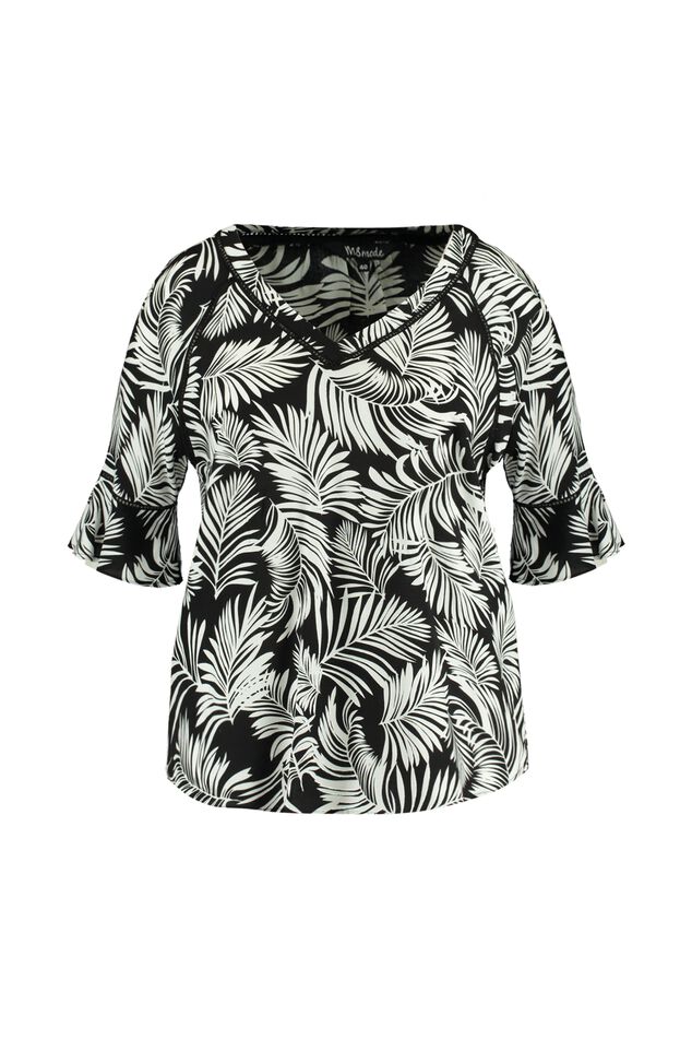 Blouse met print image number 1