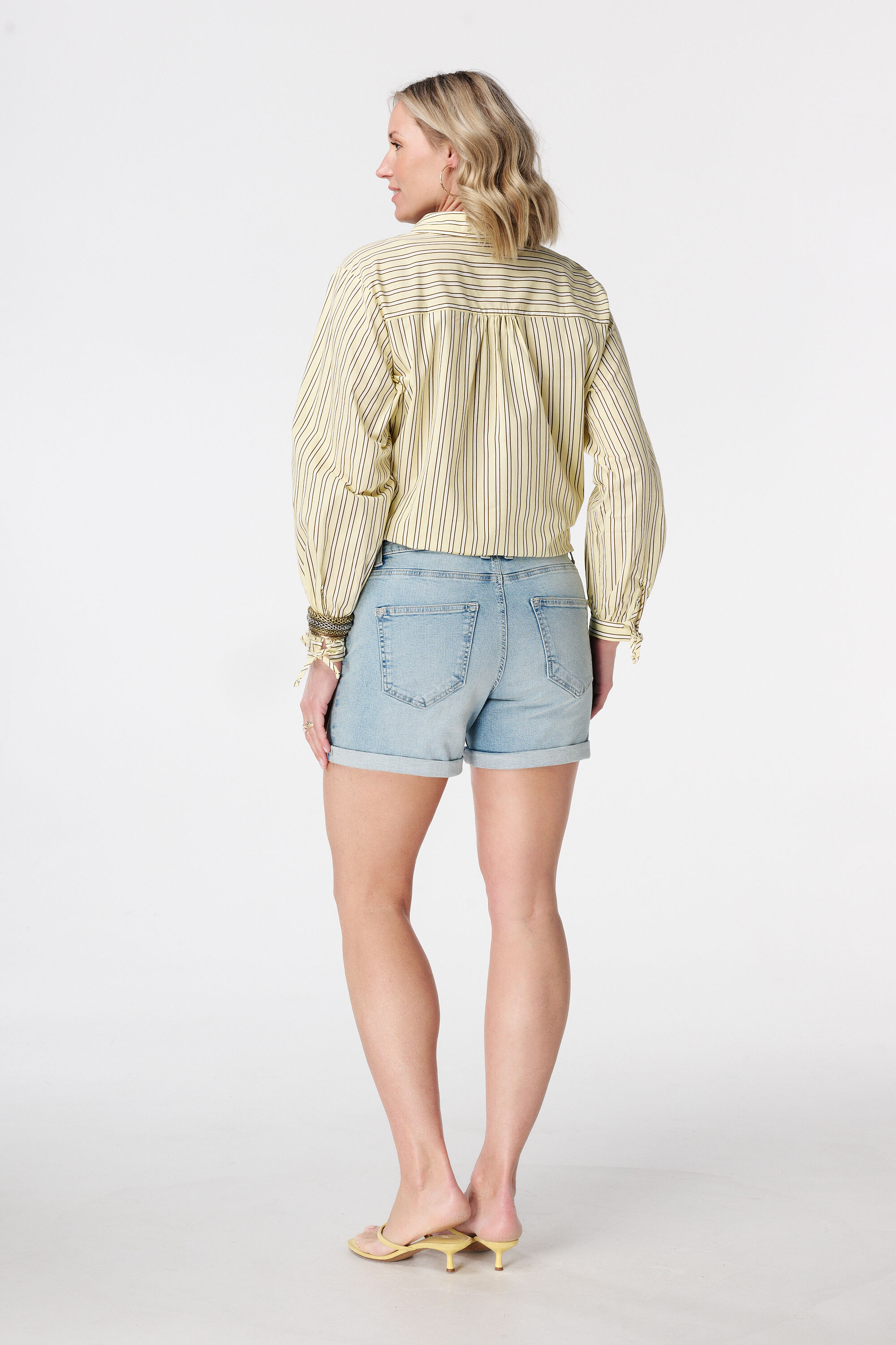 Denim short image number 3