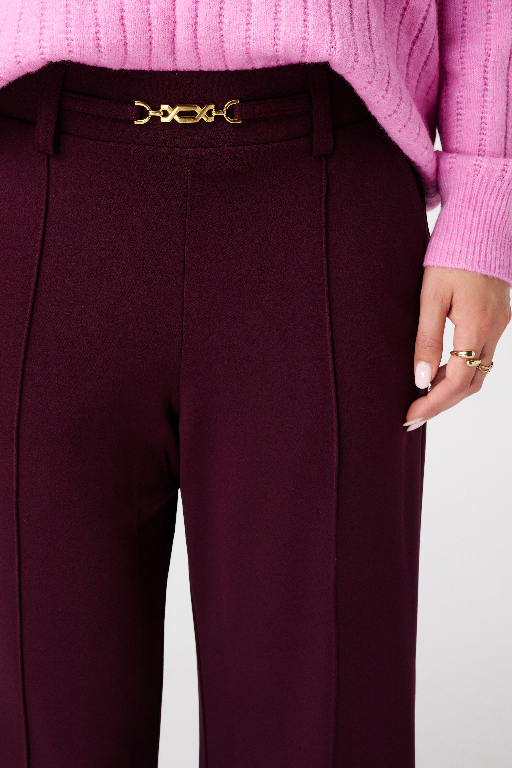 Pantalon met gesp image number 4