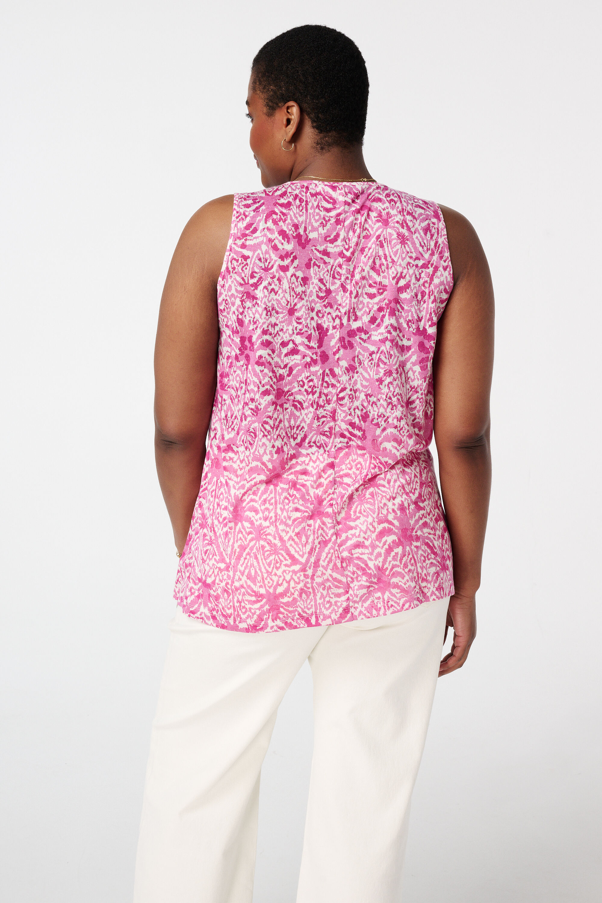 Luchtige top met plooitjes image number 3