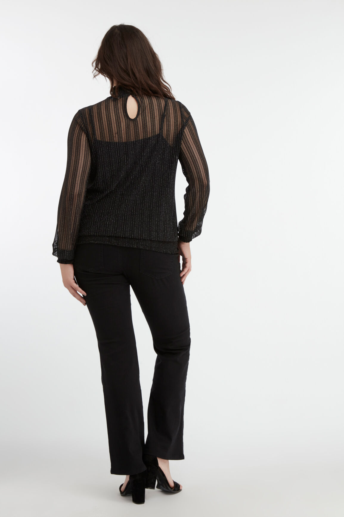 Top met opstaande kraag image number 3