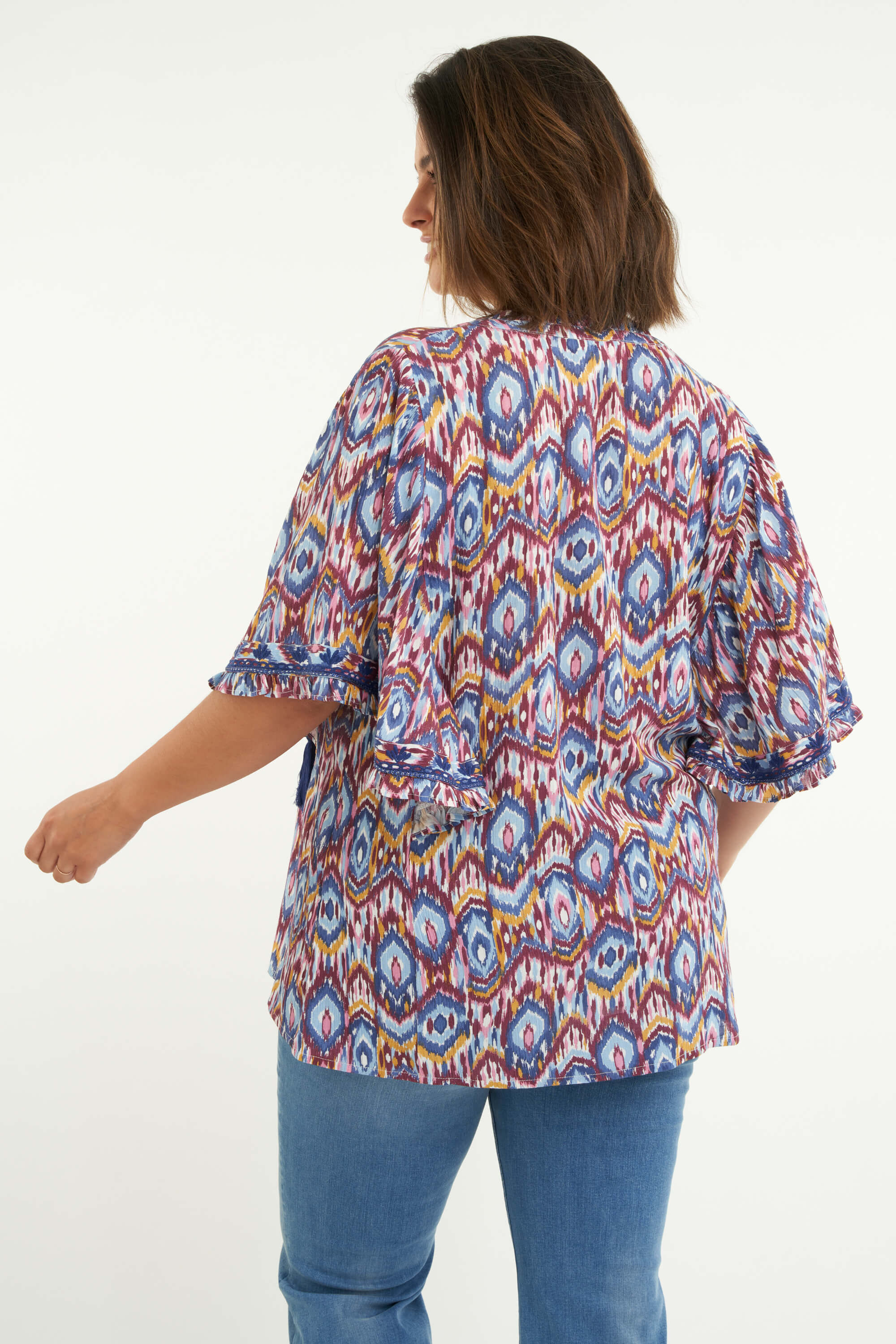Blouse met print image number 4