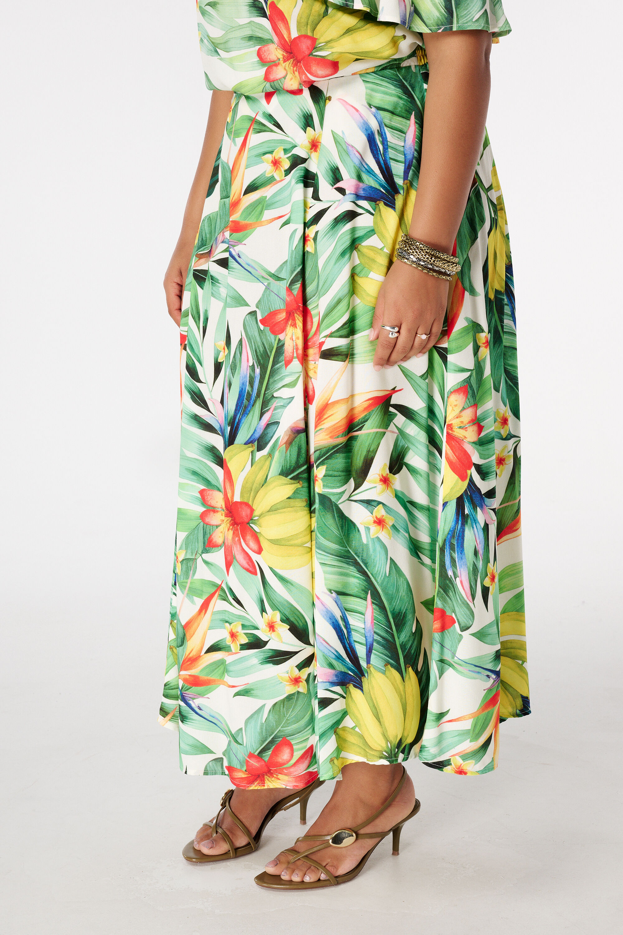 Maxi rok met print image number 5