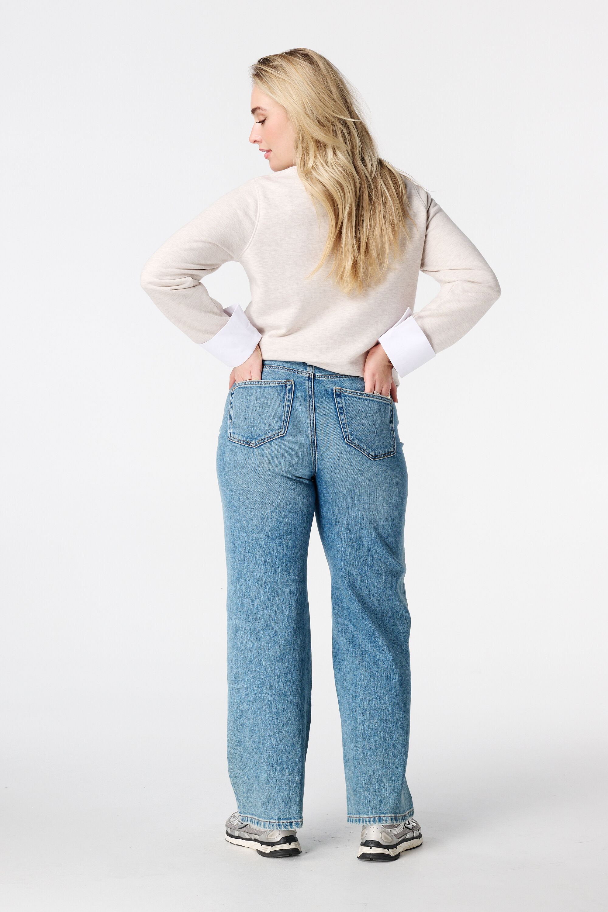 Wide leg jeans IVY image number 3