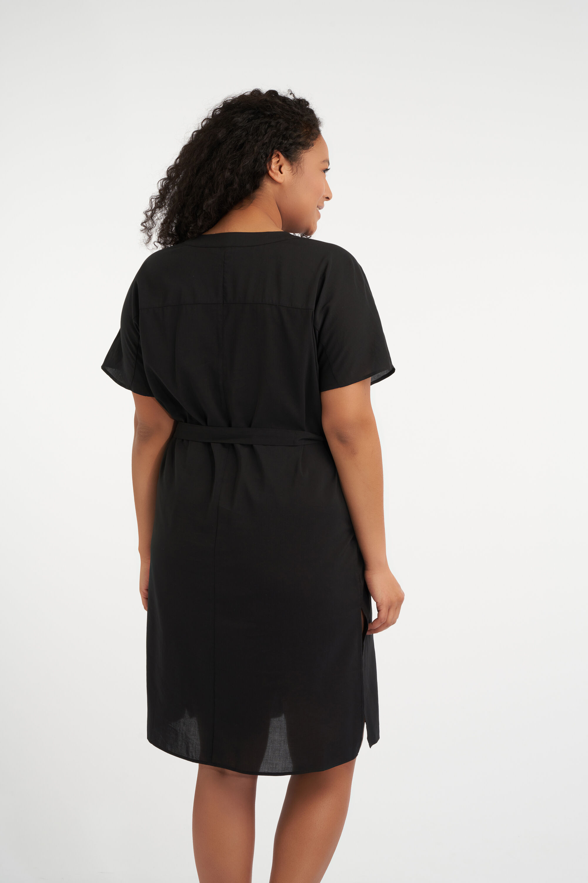 Lange uitlopende blouse  image number 3