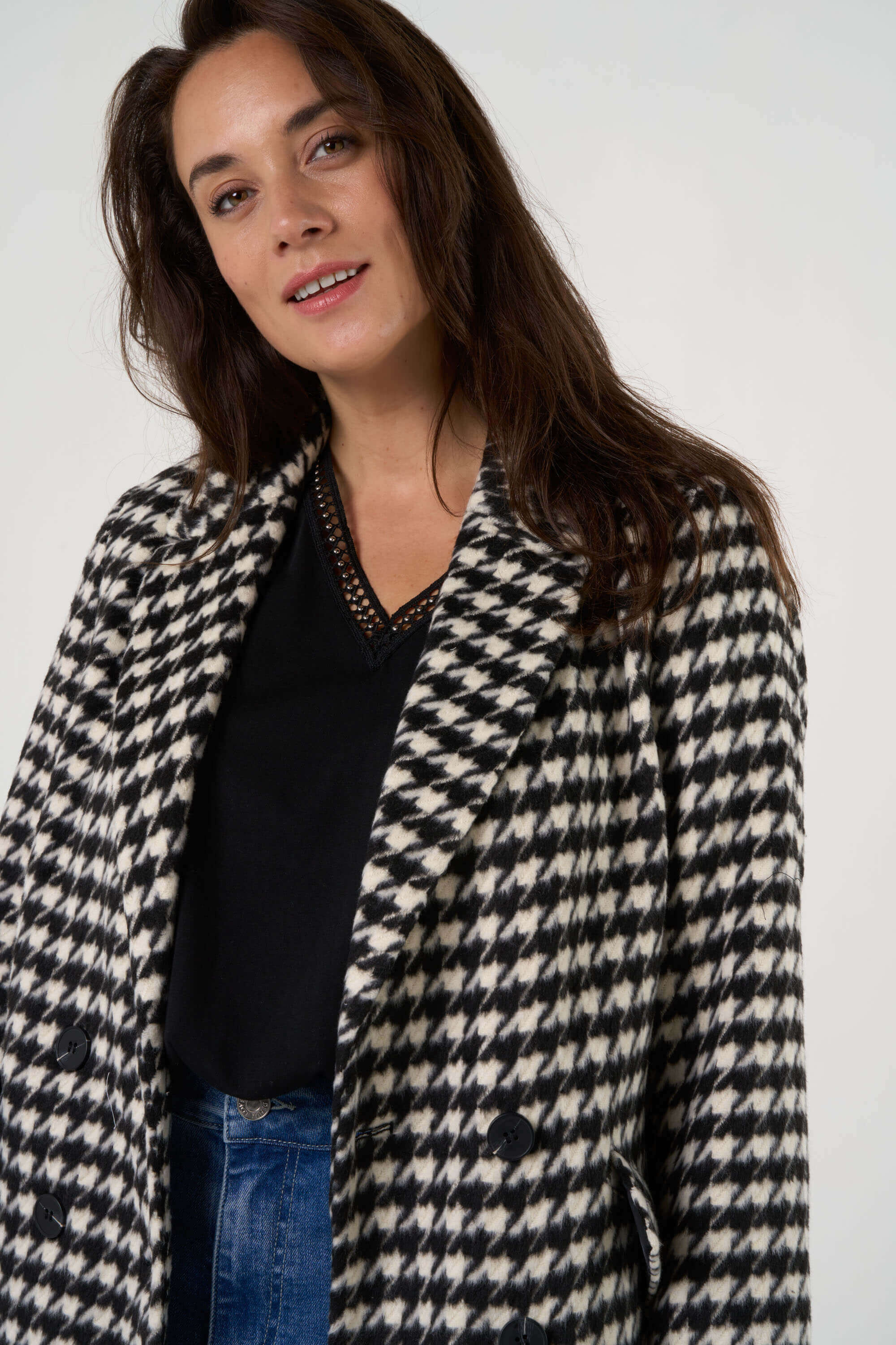 Tweekleurige mantel image number 6