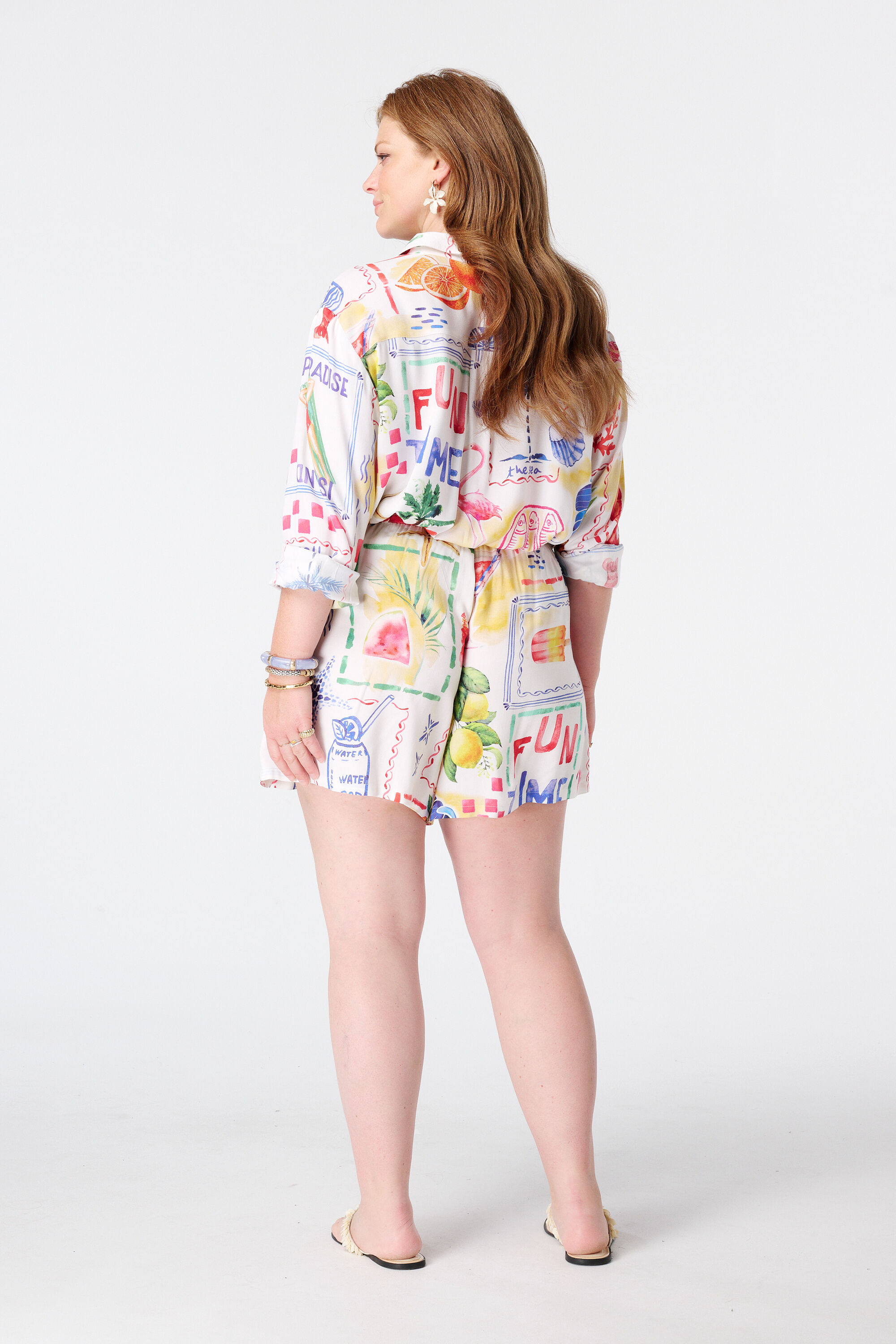 Short met elastische taille image number 3