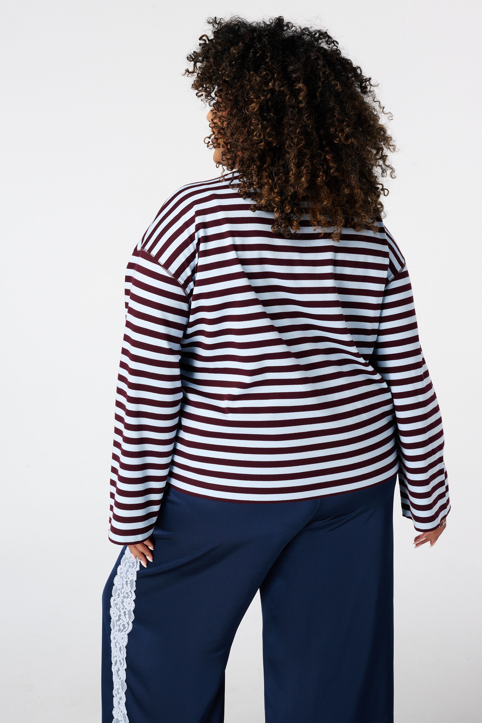 Gestreepte longsleeve image number 3