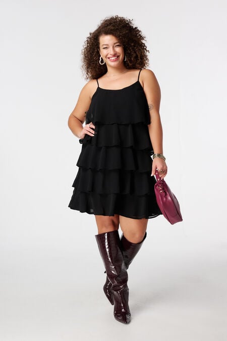 Jurk met ruches Jurk met ruches