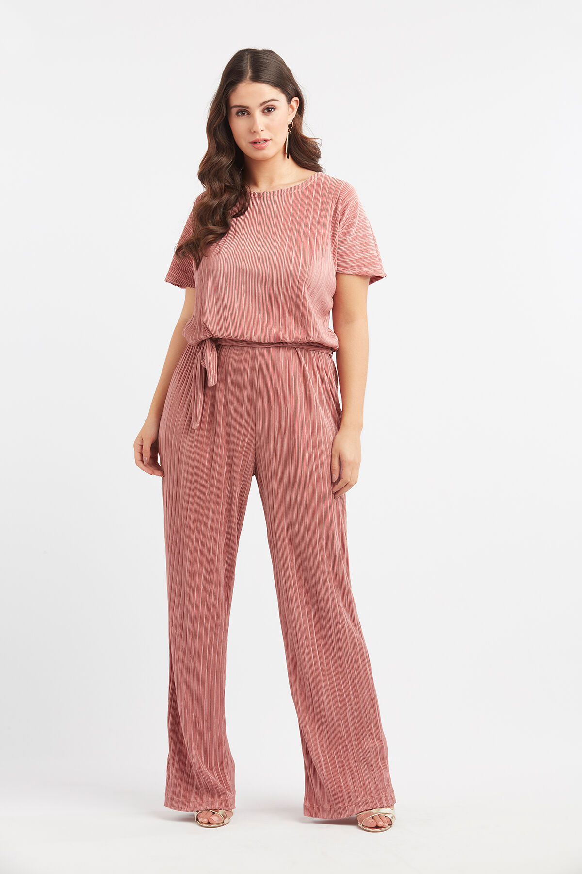 Jumpsuit in pliss&eacute; image number 3