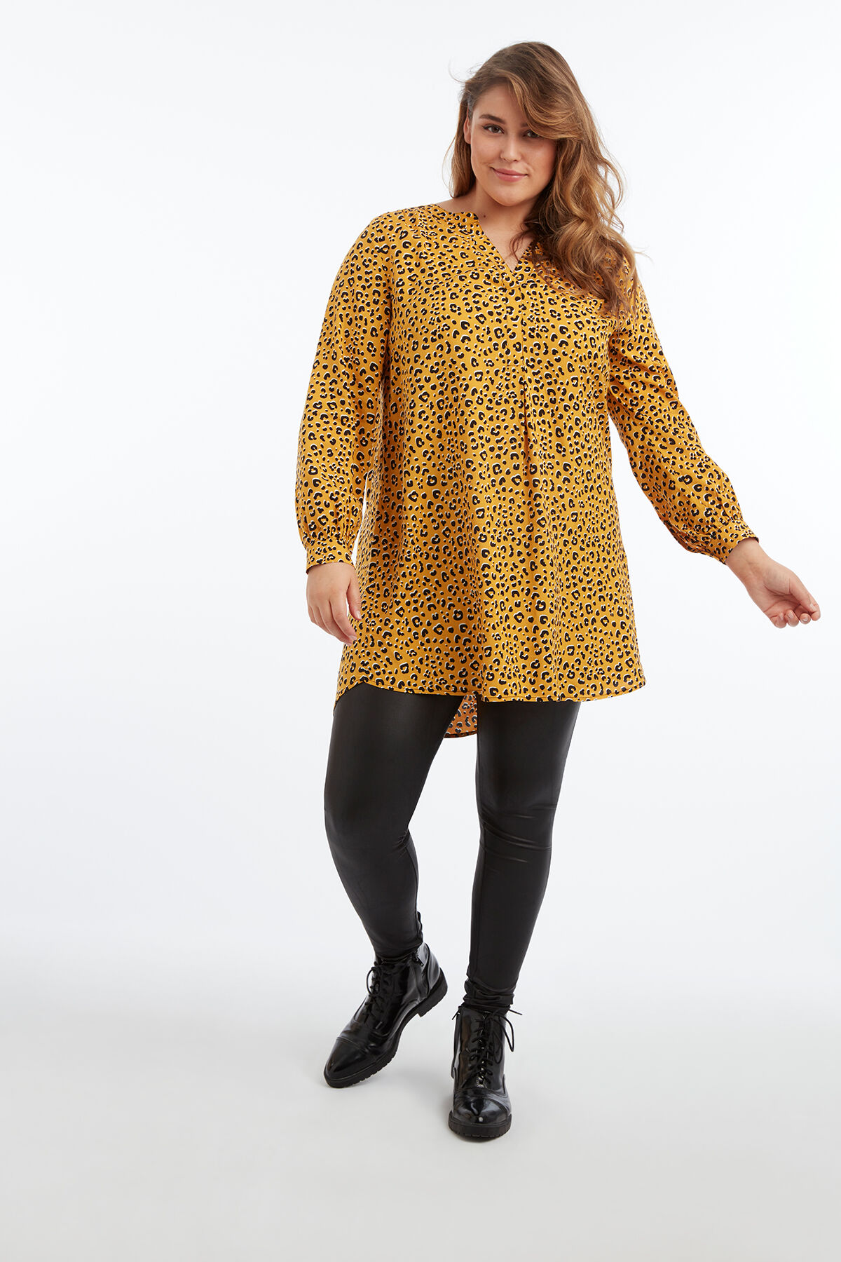 Tuniekblouse met animalprint image number 7