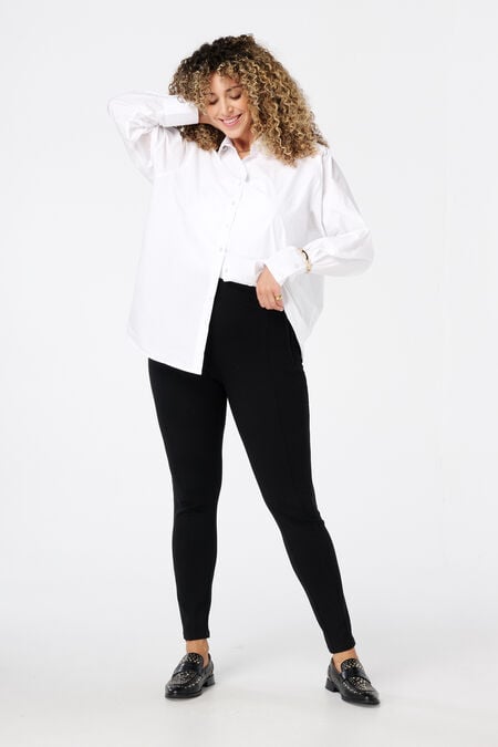 Tregging met ritsdetails Tregging met ritsdetails