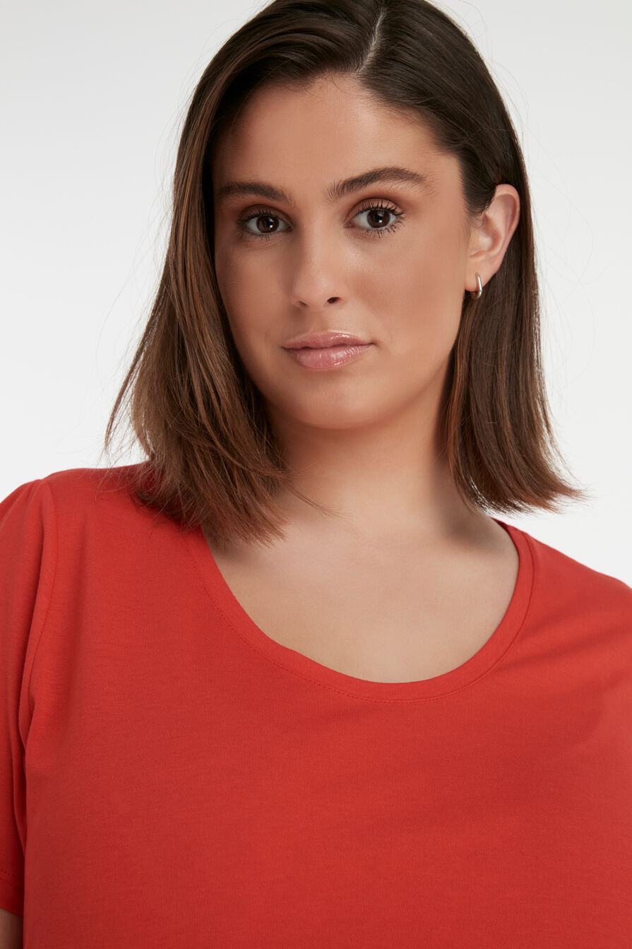 Shirt met pofmouw image number 4