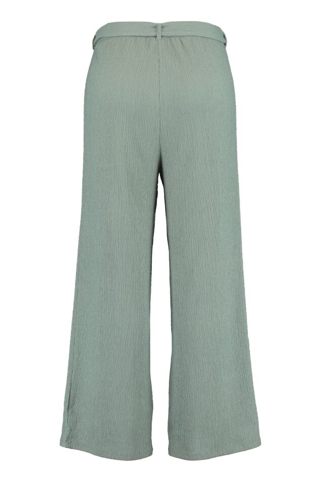 Rechtvallende broek met knoopceintuur image number 2