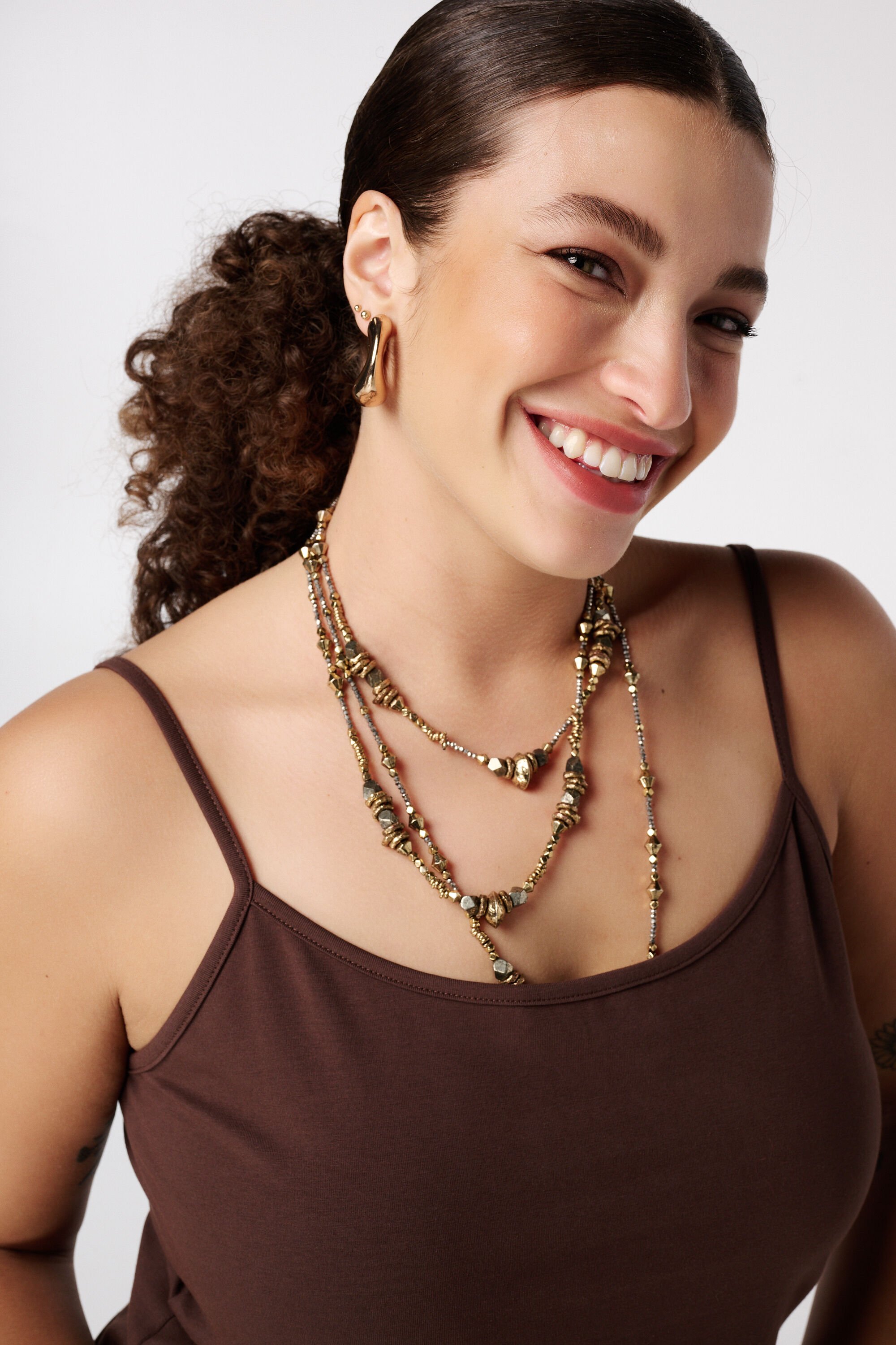 Spaghetti top met stretch image number 4