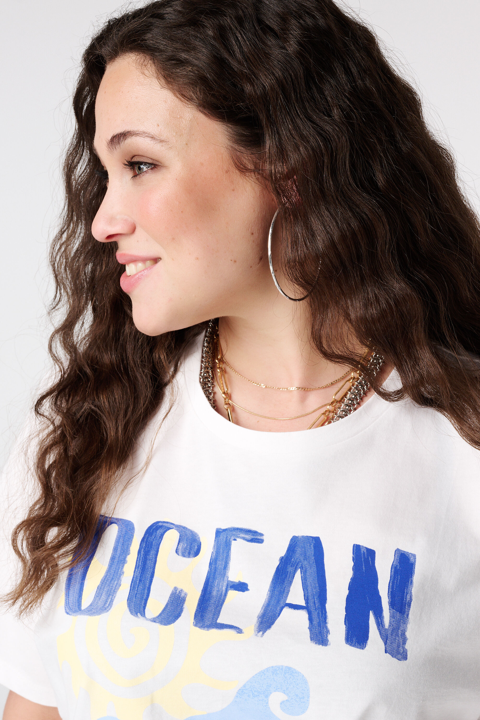 T-shirt met print image number 4