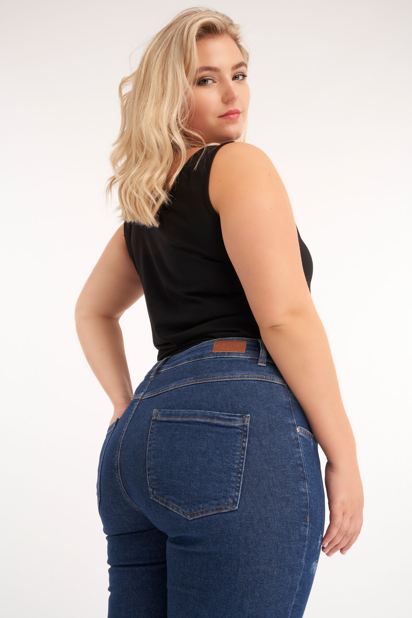 Jeans met siernaad image number 3
