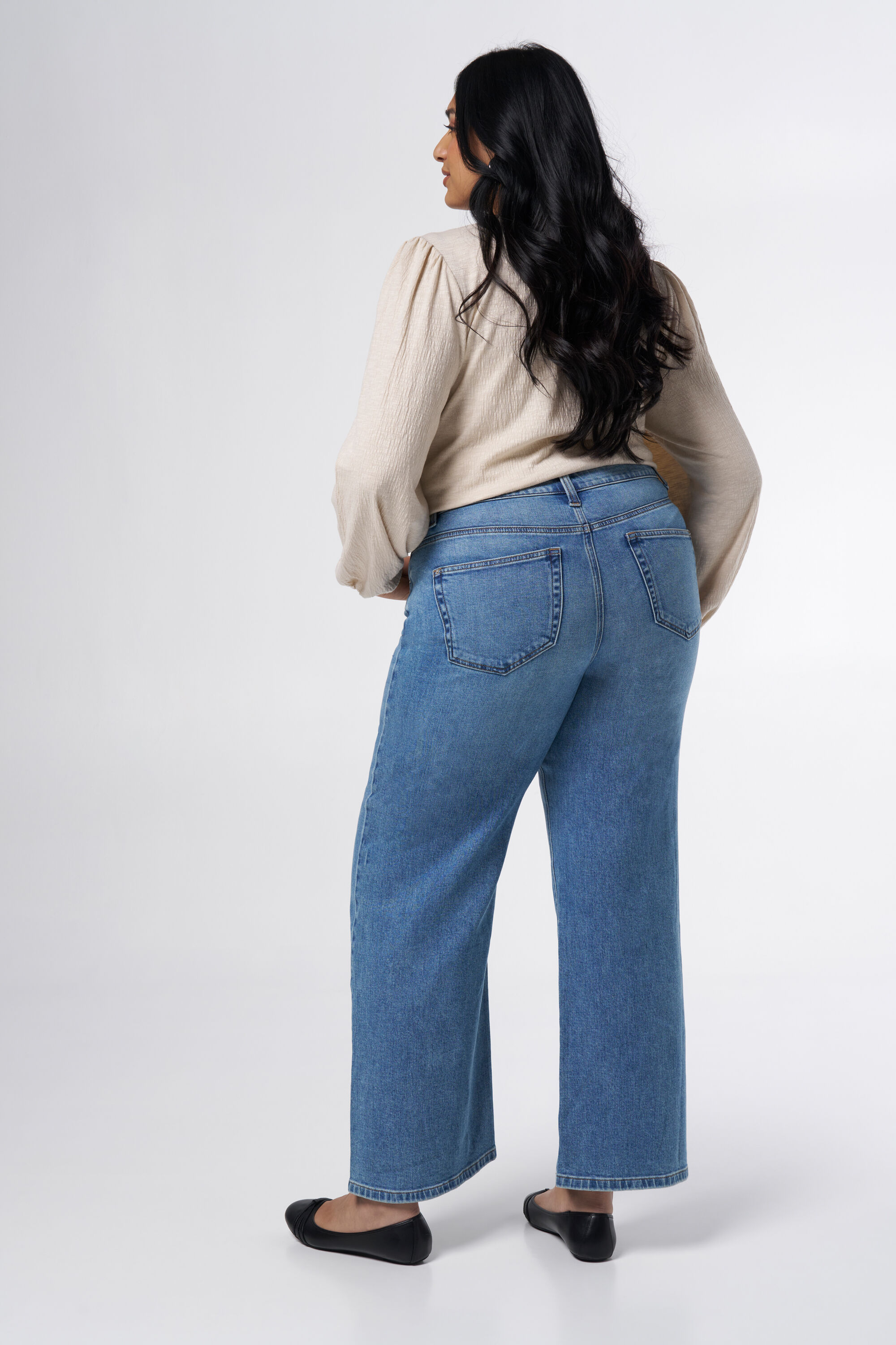 Wide leg jeans IVY image number 3