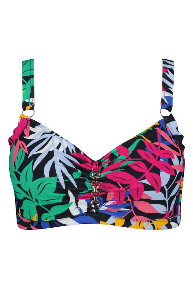 Bikinitop met metalen detail  image number 3