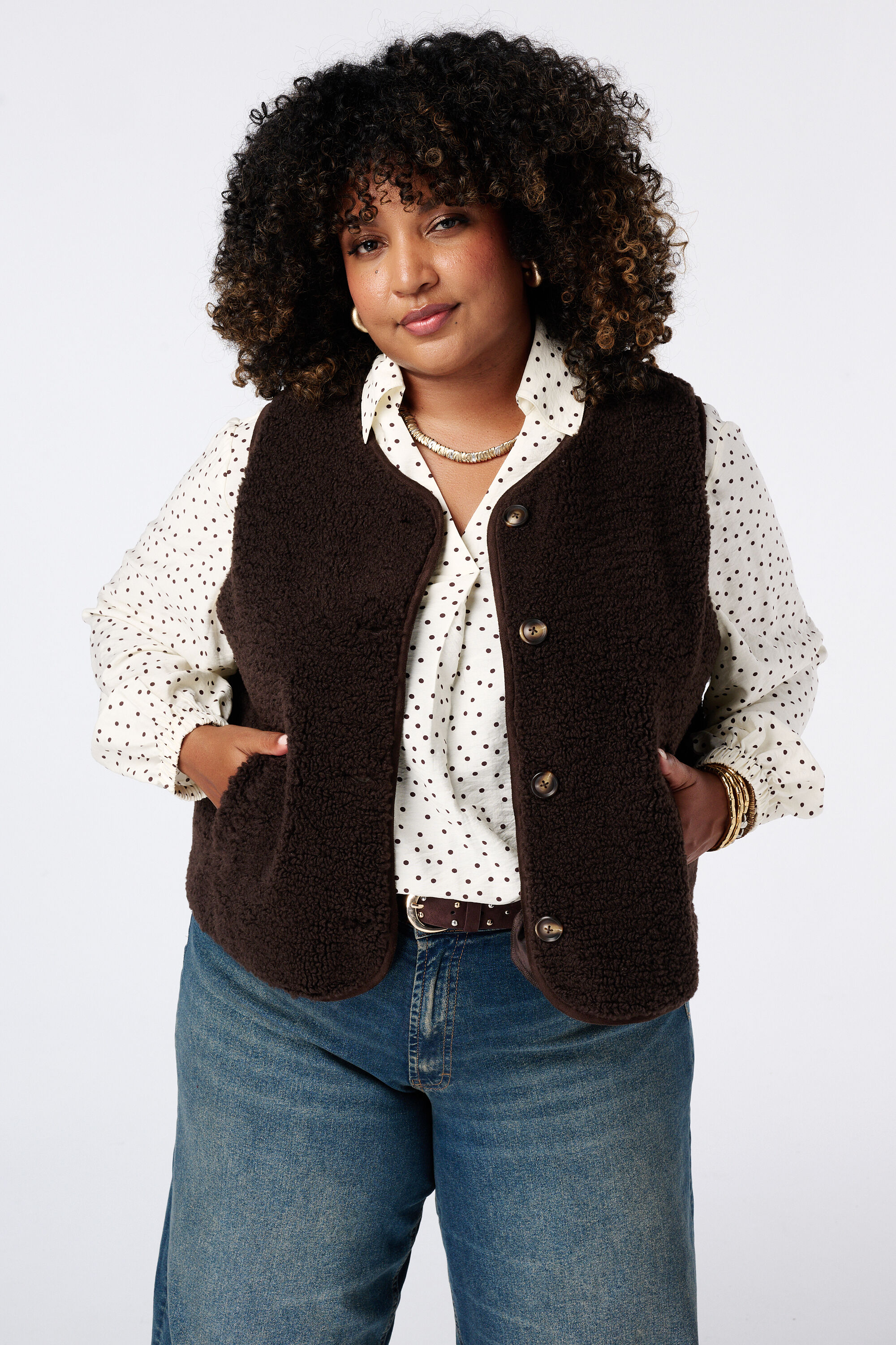 Teddy gilet