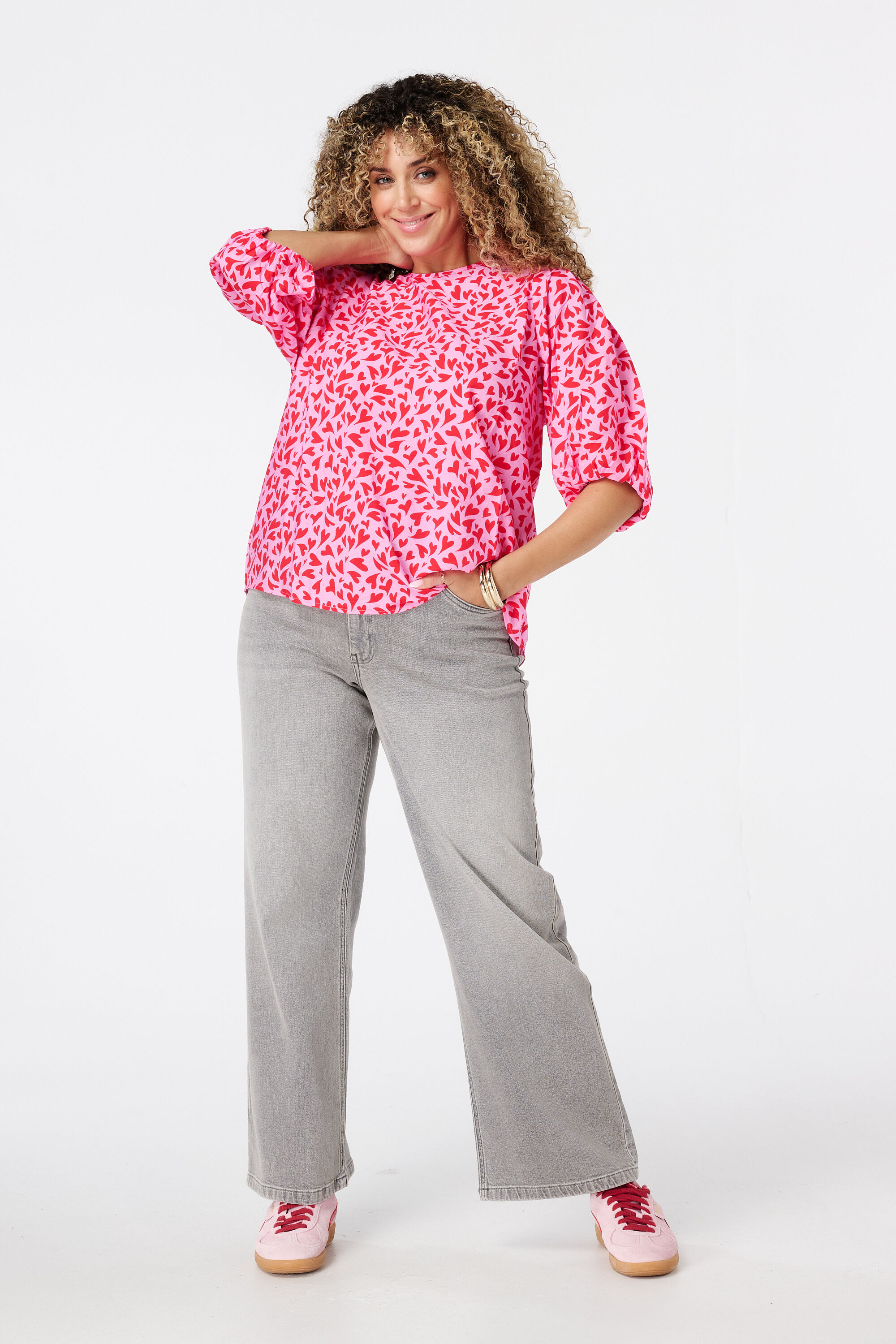 Blouse met print image number 5