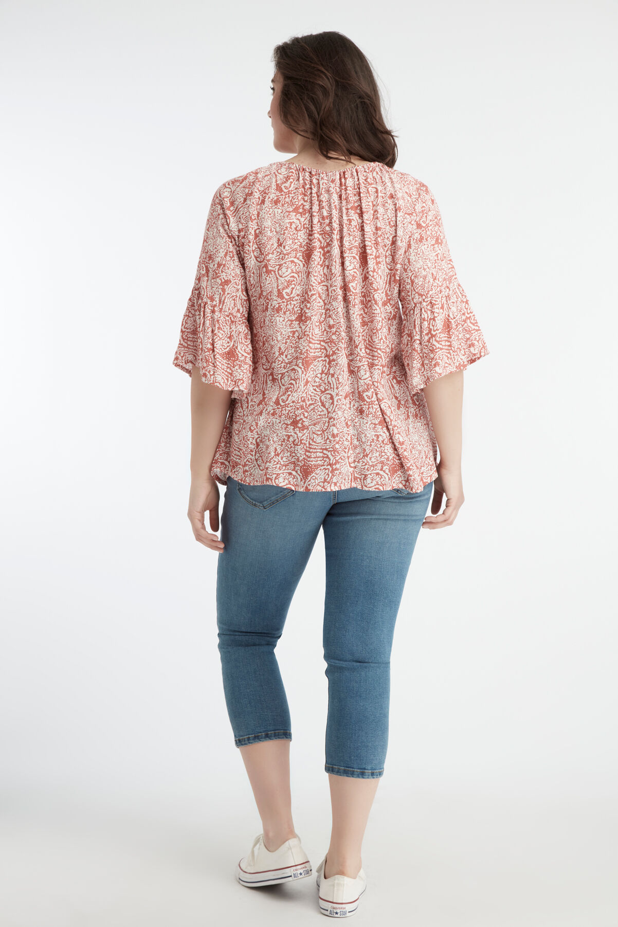 Blouse met klokmouw image number 4