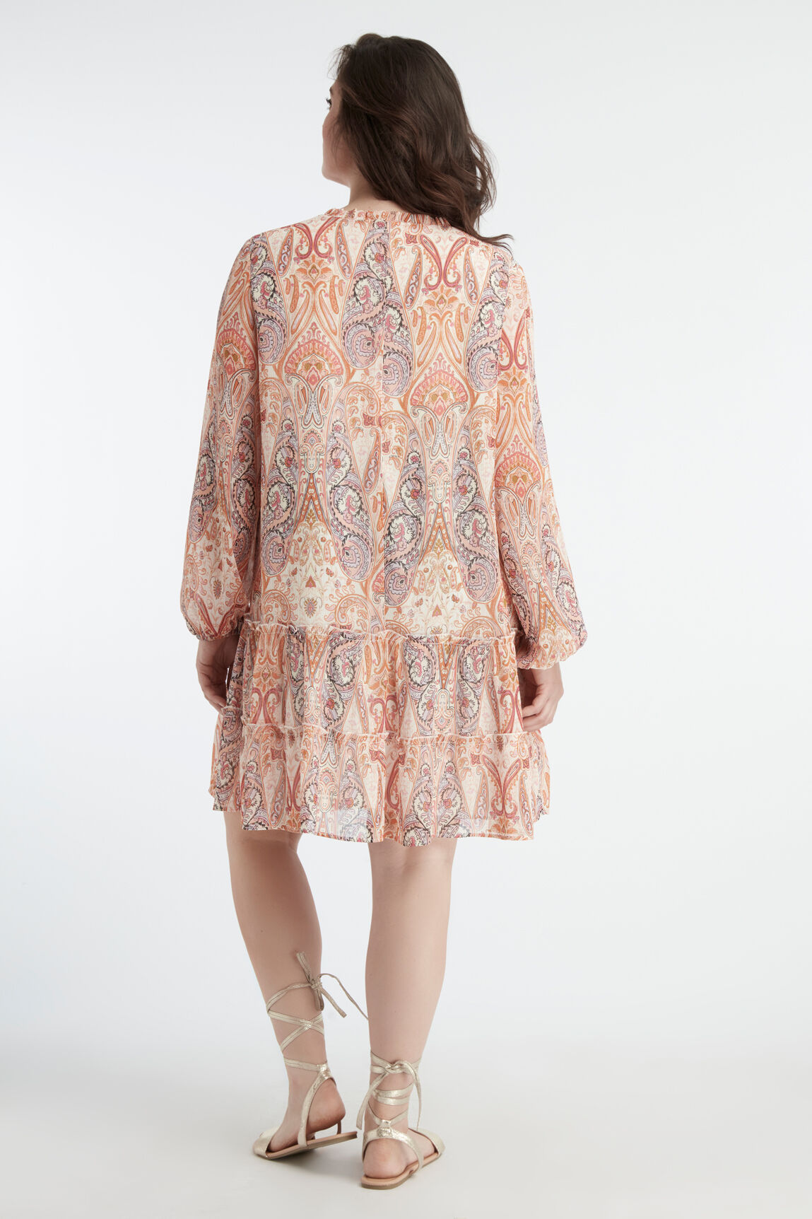 Jurk met paisley print zara online