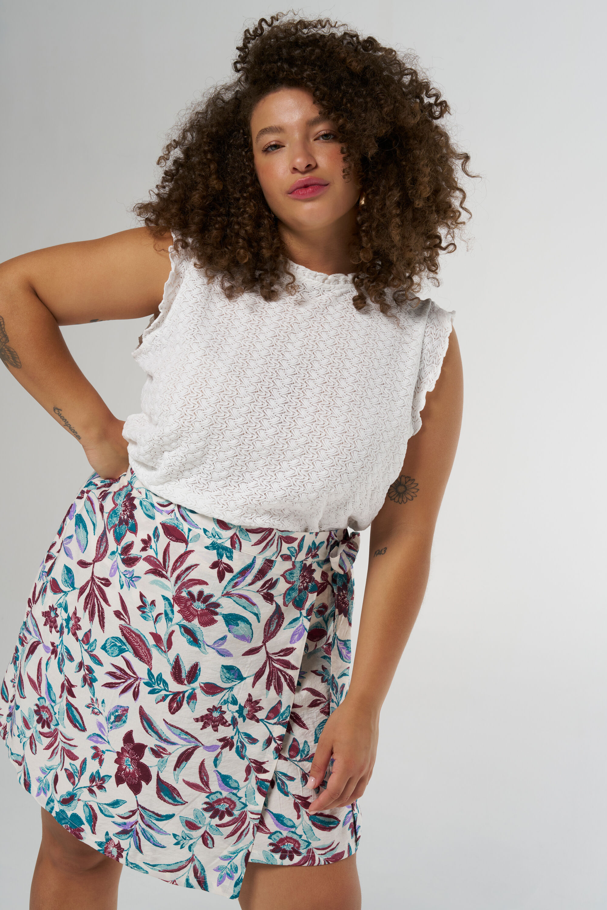 Top met structuur image number 0