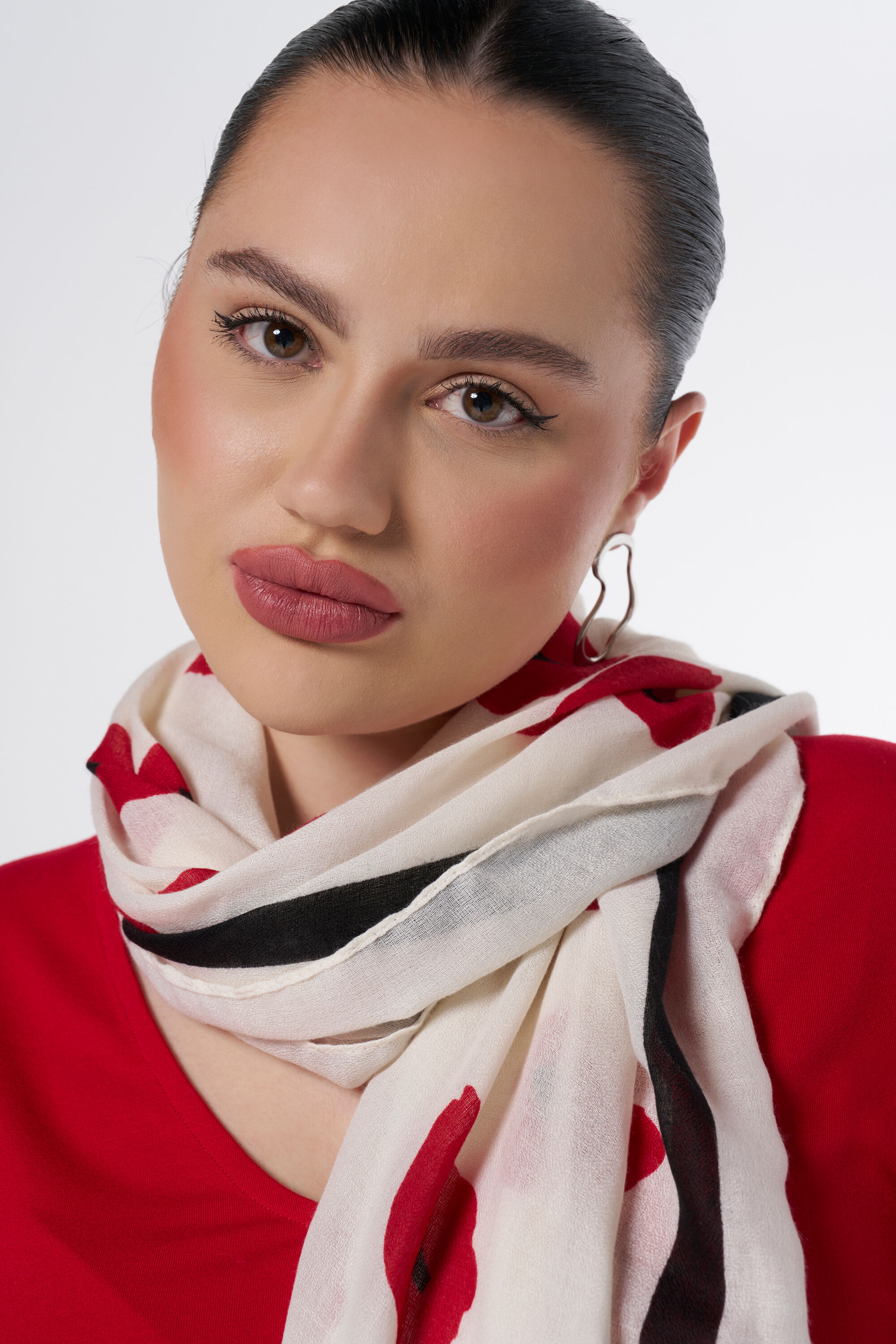 Sjaal met print image number 2