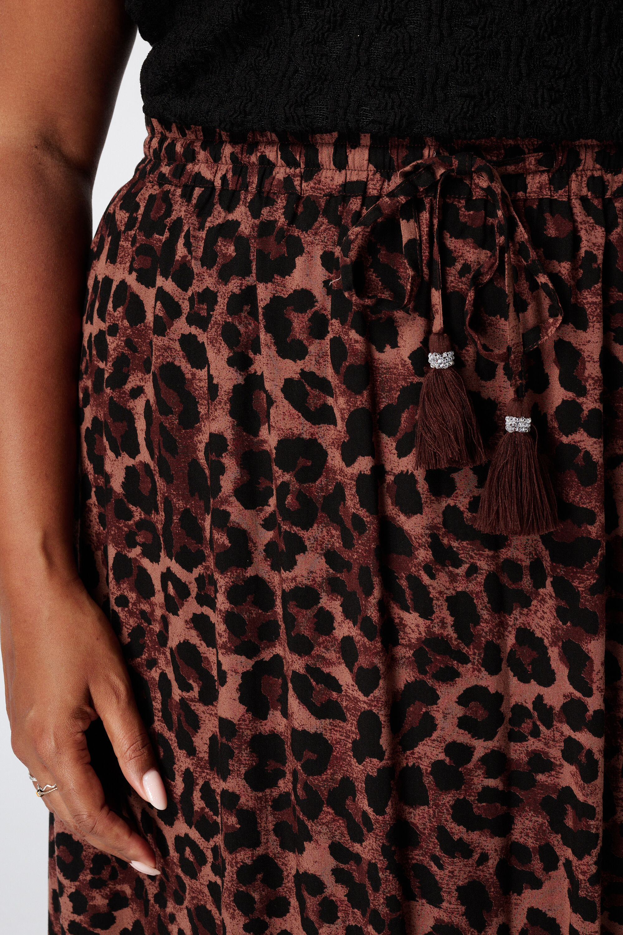 Maxi rok met print image number 4