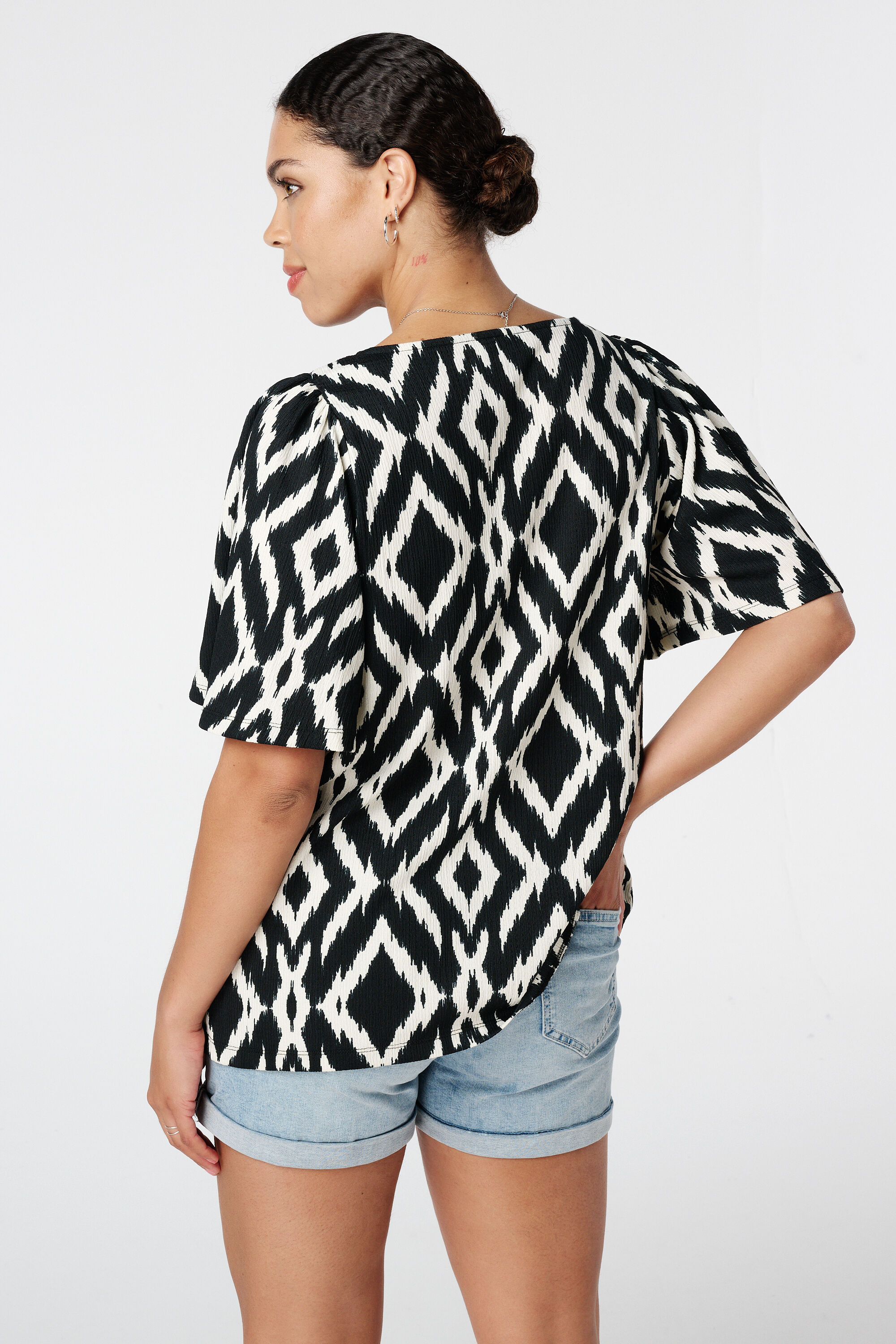 Top met print image number 3