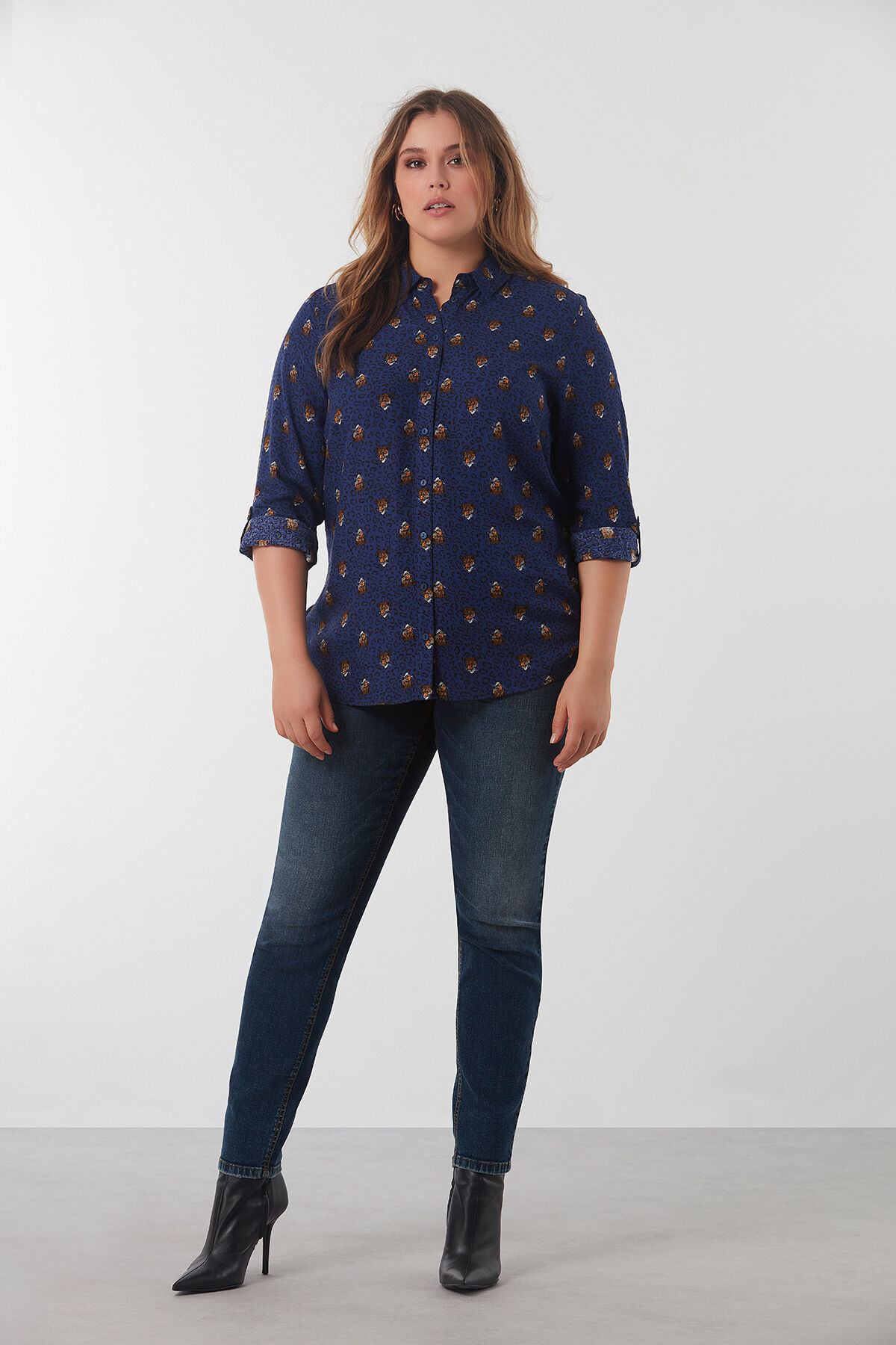 Soepelvallende blouse   image number 4