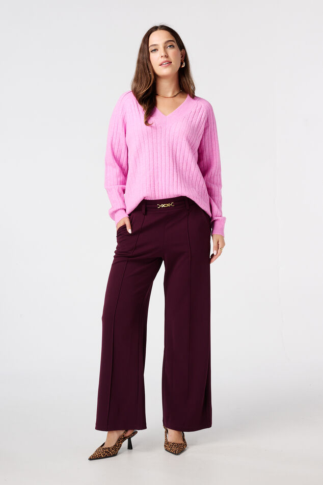 Pantalon met gesp image number 0