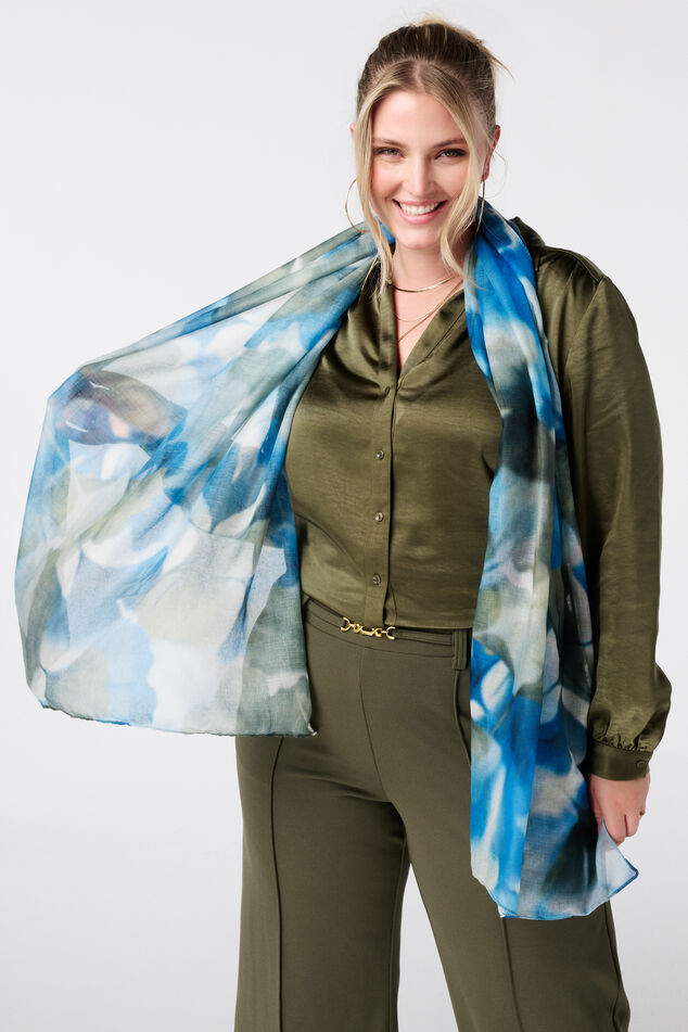 Sjaal met print image number 0