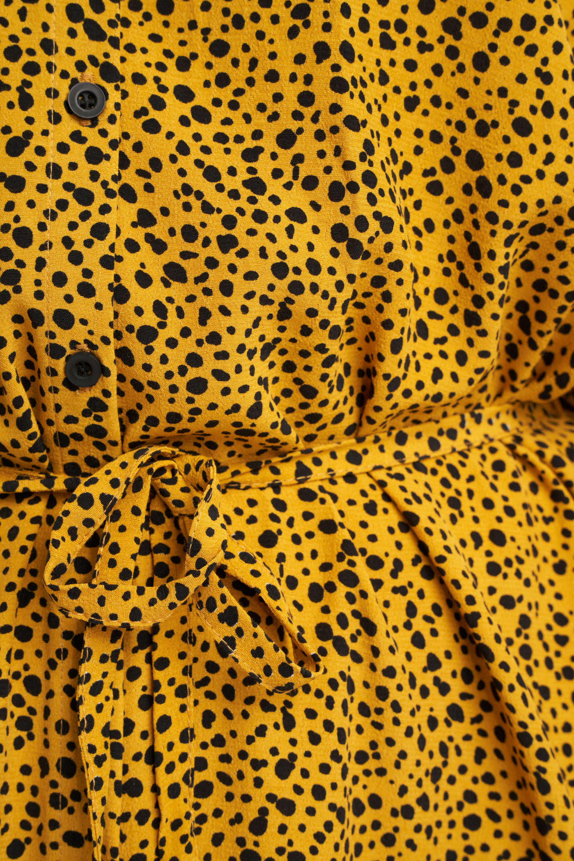 Maxi jurk met strikceintuur image number 5