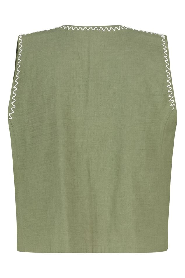 Gilet met borduursels  image number 2