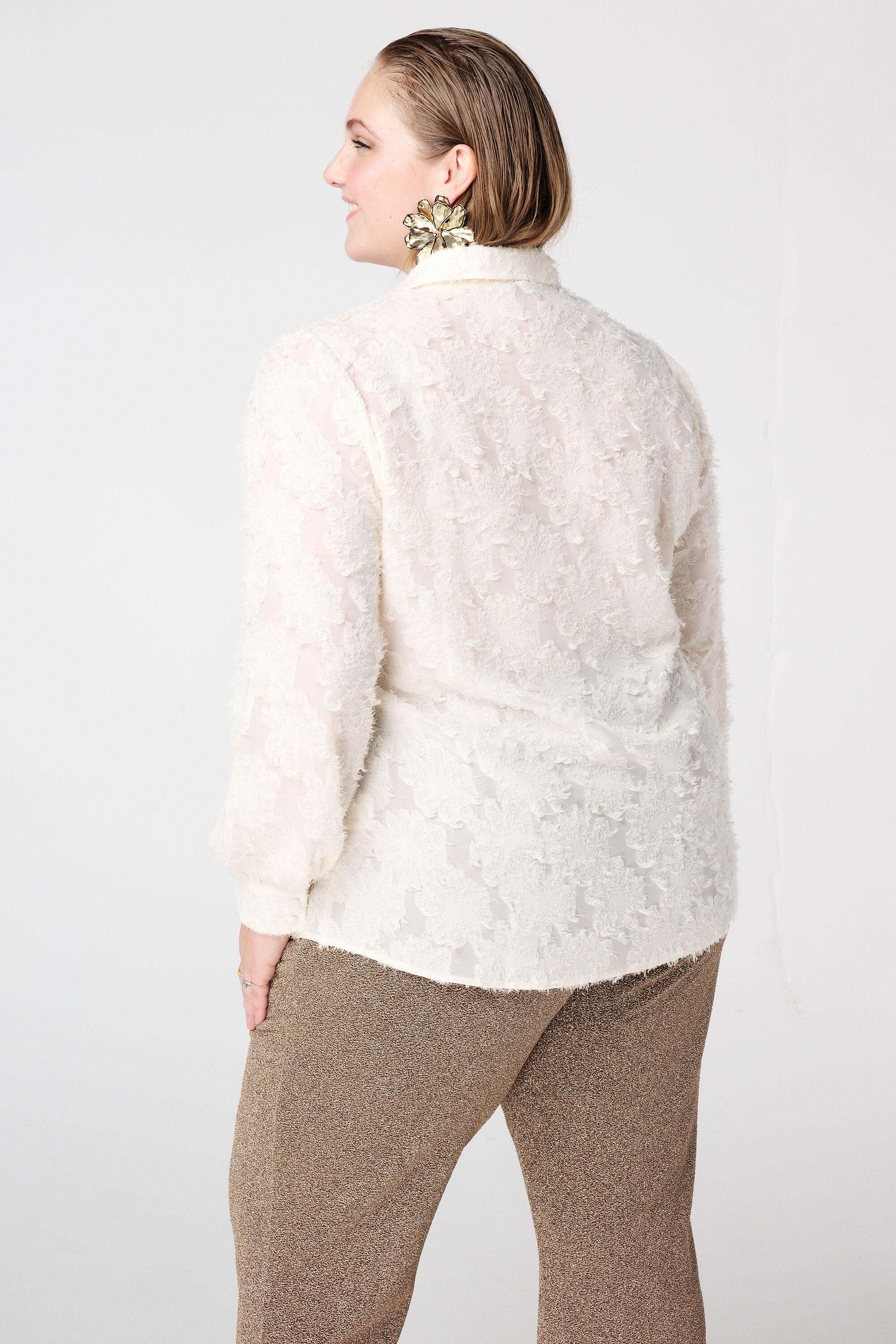 Blouse met structuur image number 3