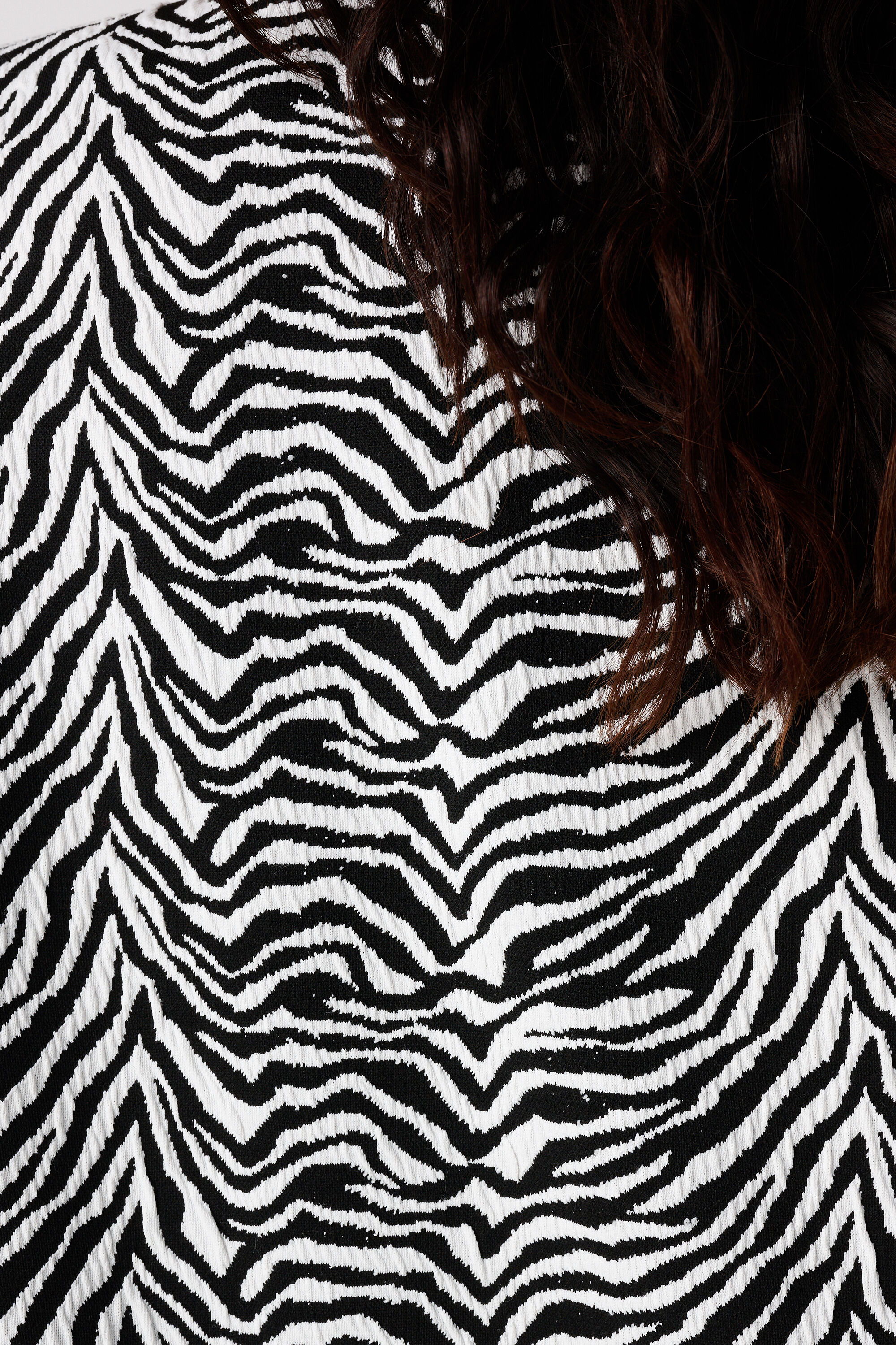 Zebra bomber jacket image number 6
