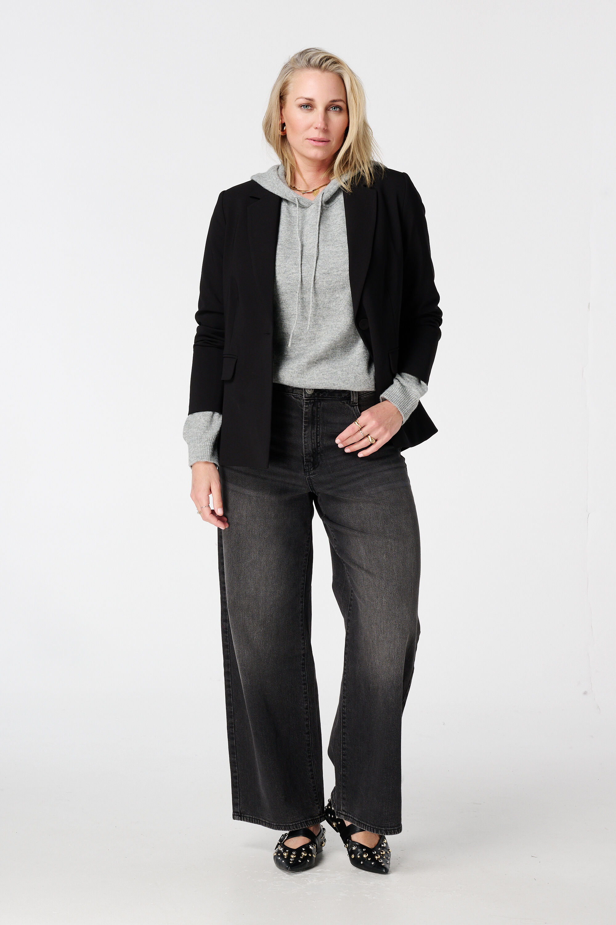 Gebreide hoodie image number 5