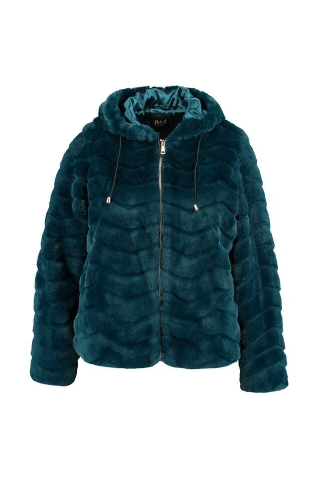 Fake fur jas image number 1