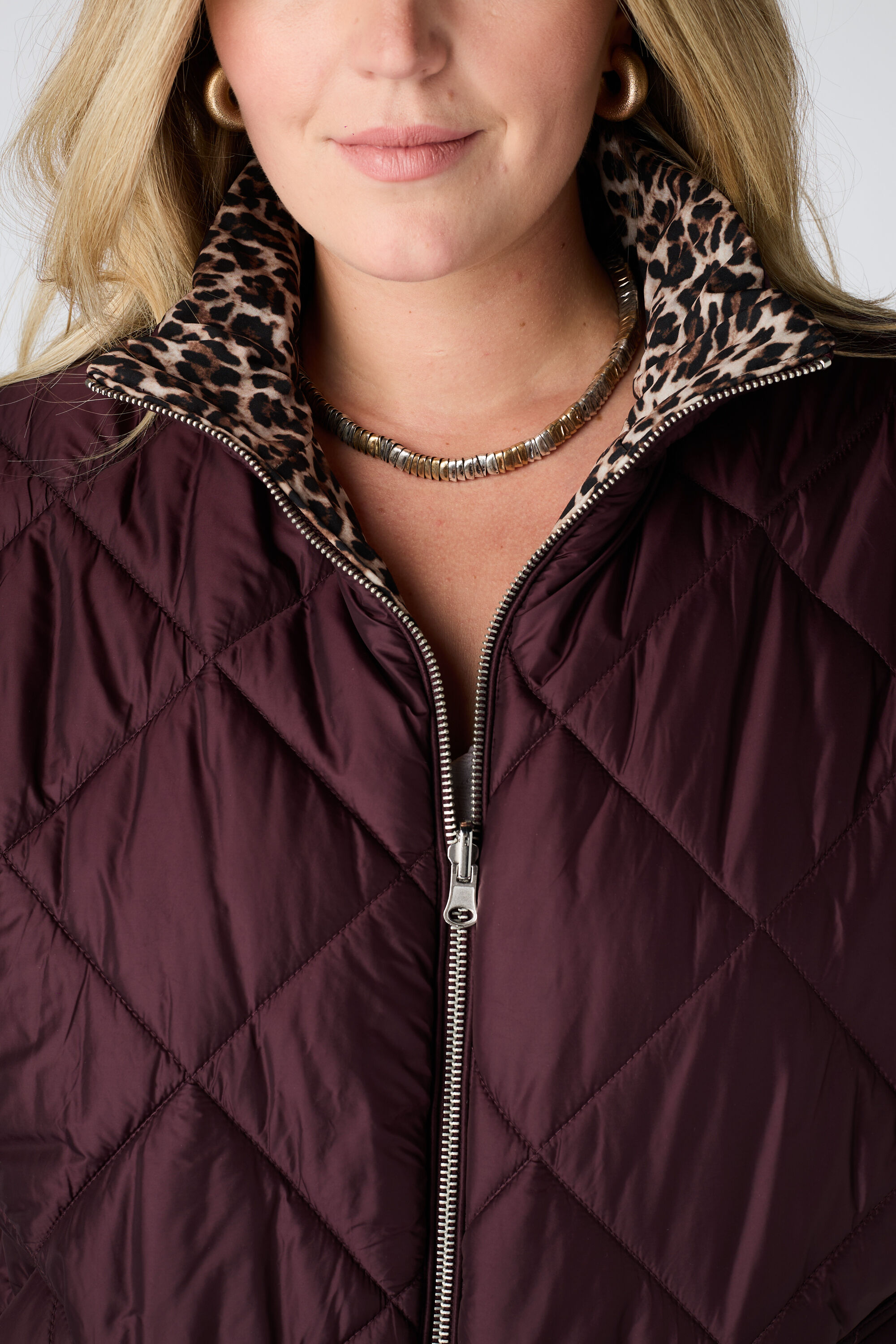 Reversible gewatteerde bodywarmer image number 6