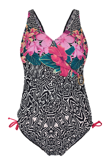 Badpak met grafische print - Mamia