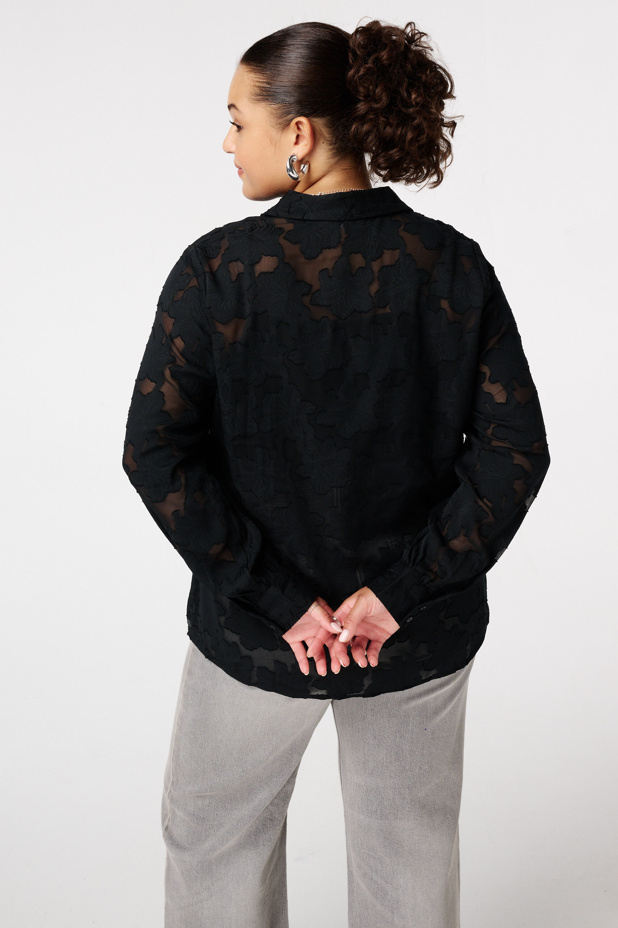 Blouse met geborduurde details image number 3