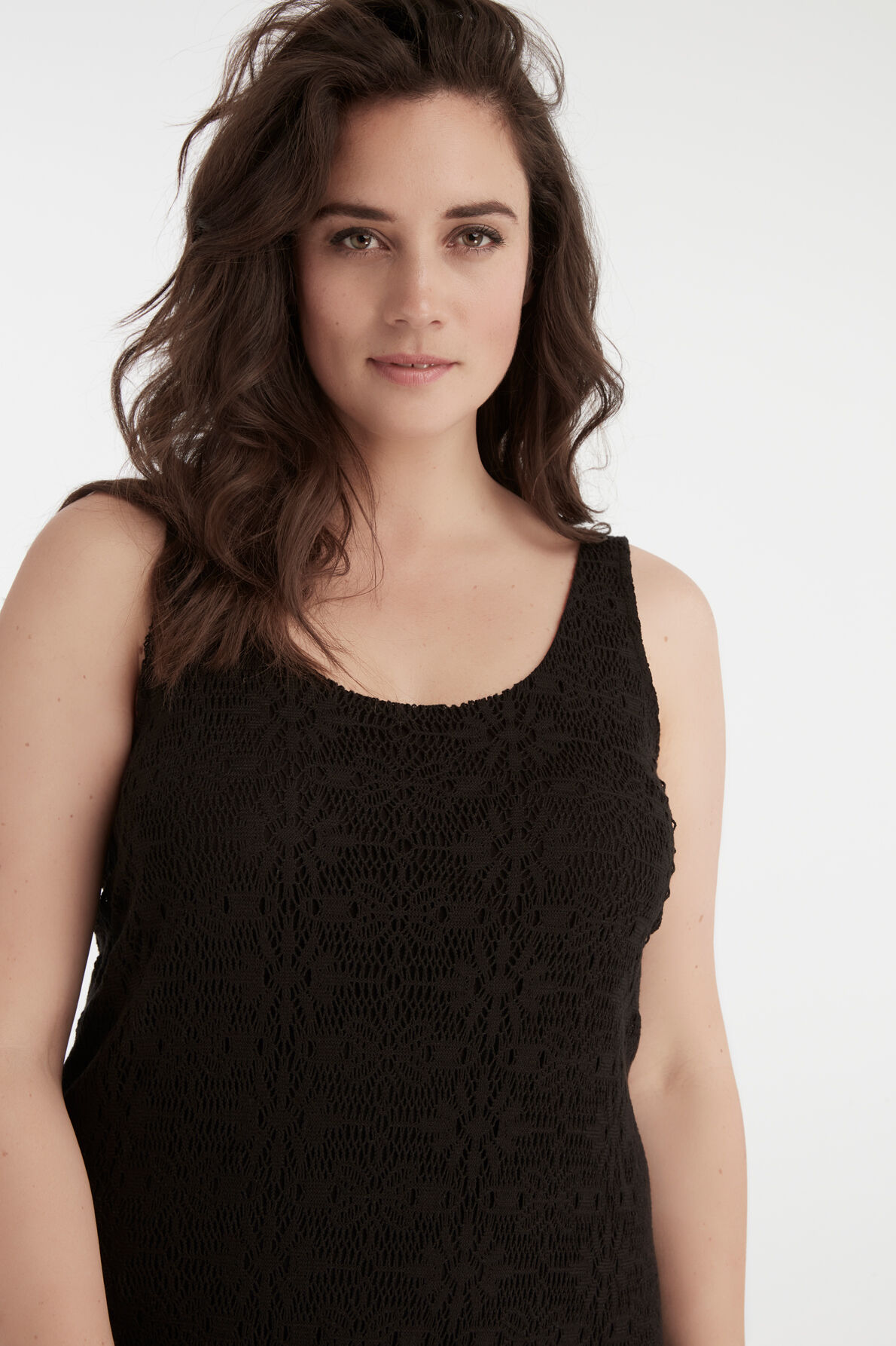 Lange crochet jurk image number 5