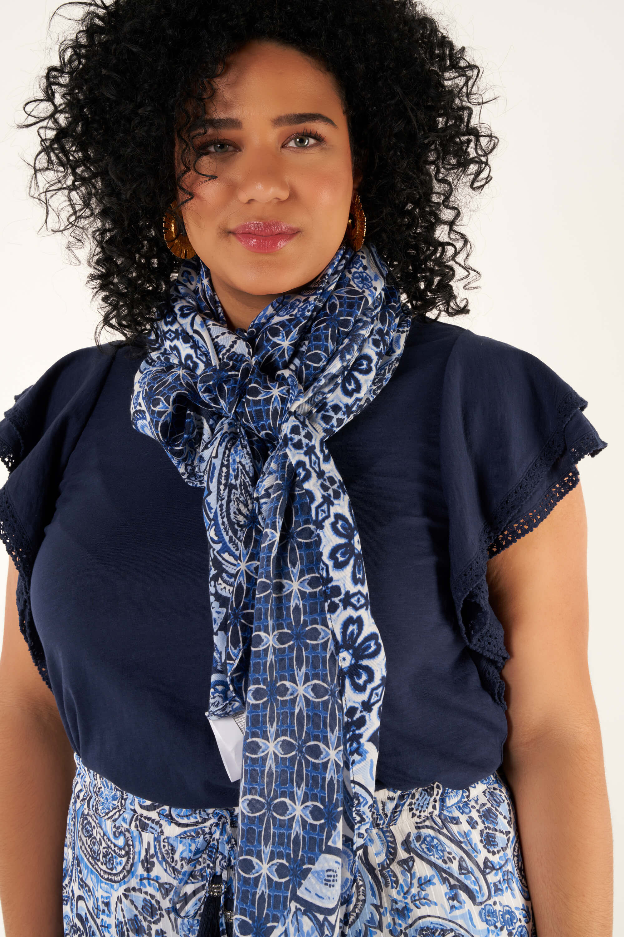 Sjaal met print image number 2